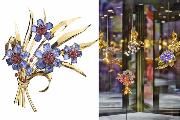 Van Cleef Arpels bouquet brooches