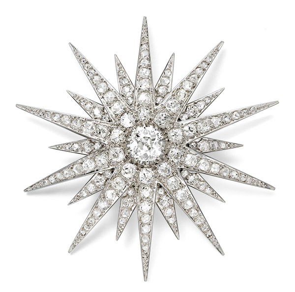 Vintage Cartier New York Star brooch 1928