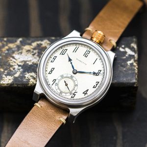 Vortic put one of its Hamilton upcycled wrist watches on its website for sale for the first time since the lawsuit was filed. The Lancaster 103 sold out on the first day it was available at a cost of $2,495. 