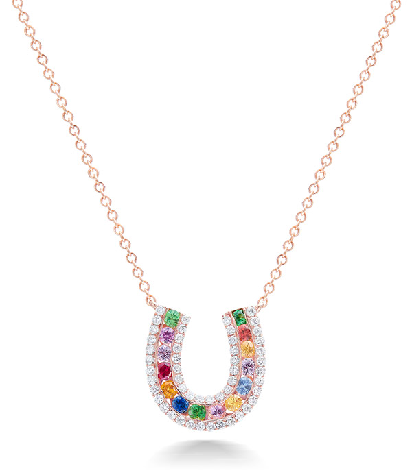 Karina Brez horseshoe pendant