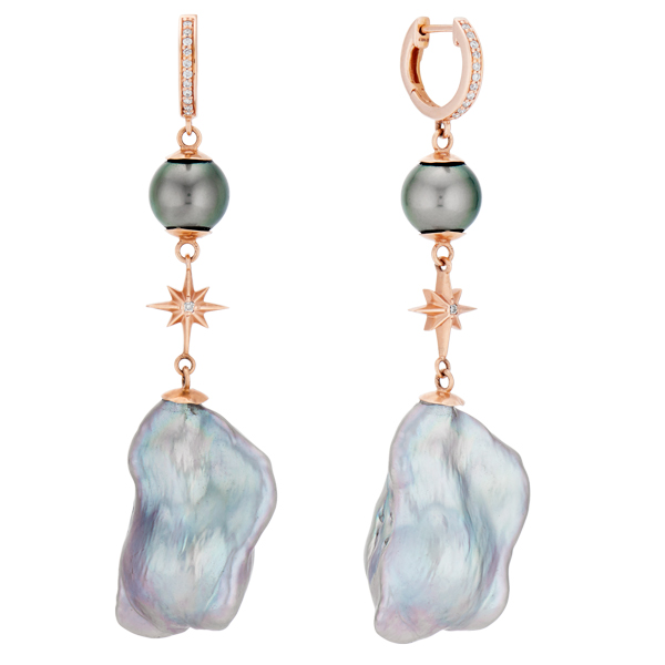 Marlo Laz pearl earrings