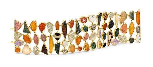 Pamela Huizenga druzy agate bracelet