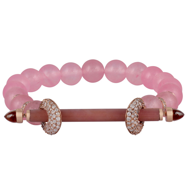 Ananya rose quartz Chakra bracelet