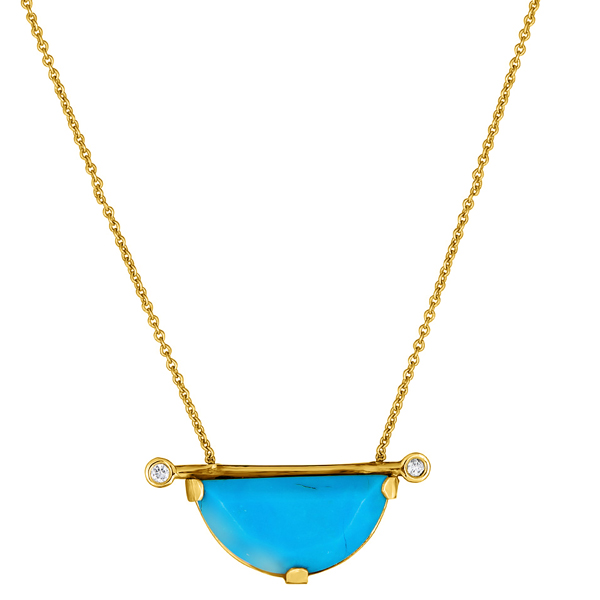 Argelia Hadrovic turquoise pendant