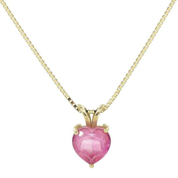 Bondeye Jewelry pink topaz pendant