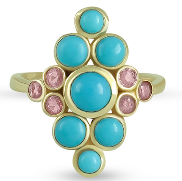 Joely Rae Cassandra turquoise ring