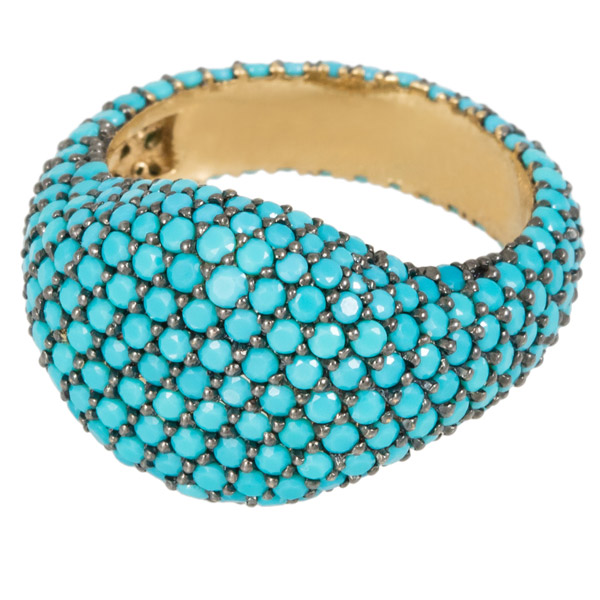 LAteelier Nawbar turquoise ring