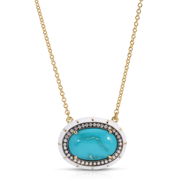 Lord Jewelry turquoise pendant