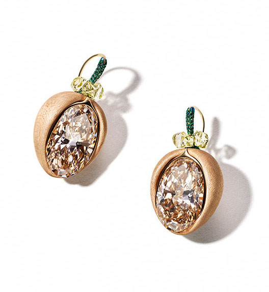 Cindy Chao Maple wood earrings