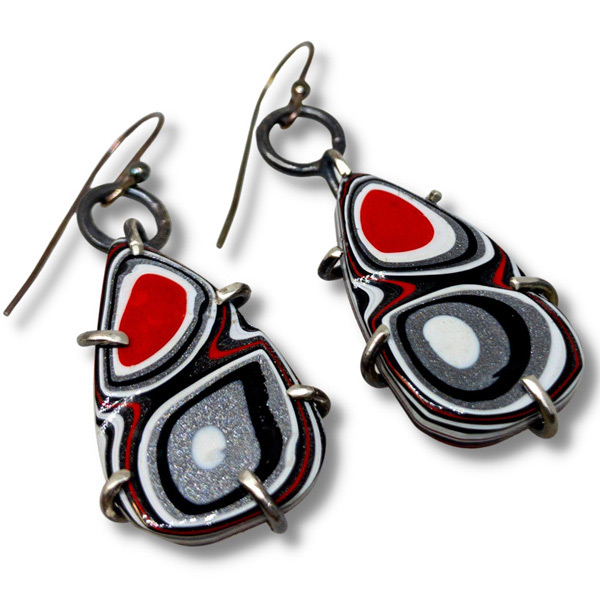 Lori Aks fordite earrings