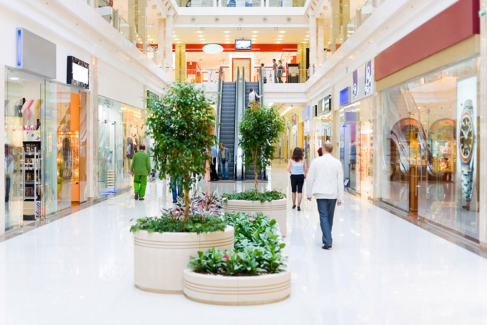 Mall interior