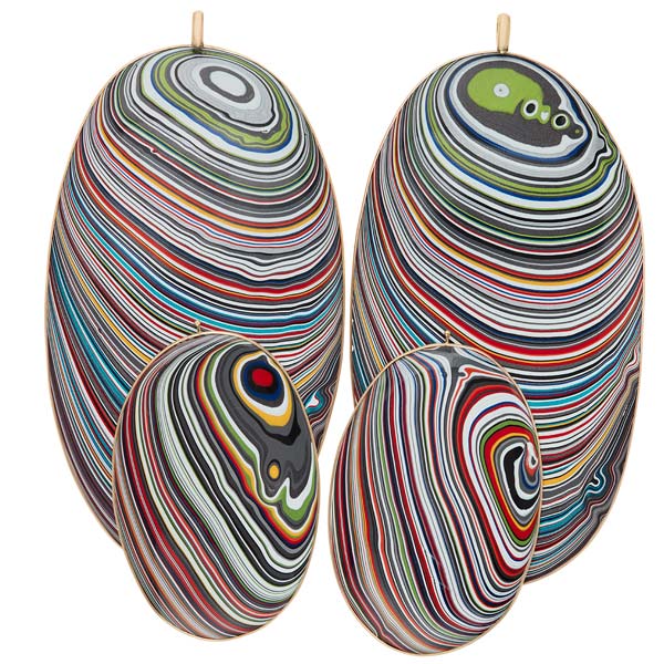 Marla Aaron fordite earrings