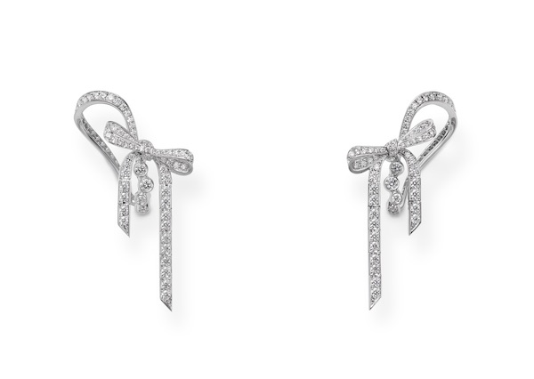 Mikimoto diamond earrings