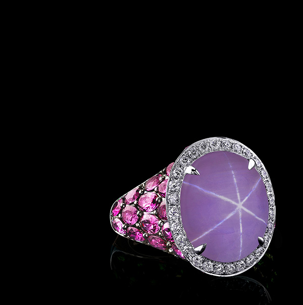 Robert Procop star sapphire ring