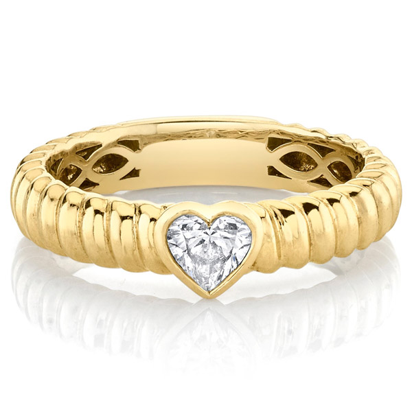Anita Ko daimond heart ring