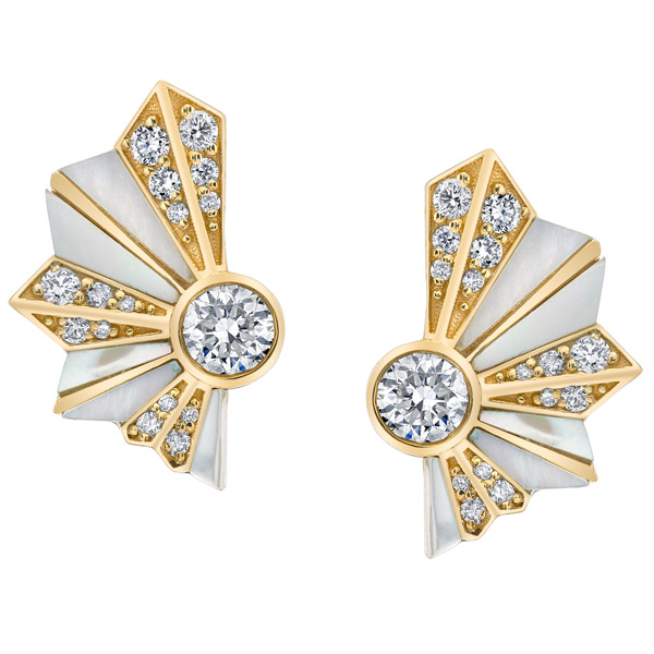 Laura Gallon Miroir earrings