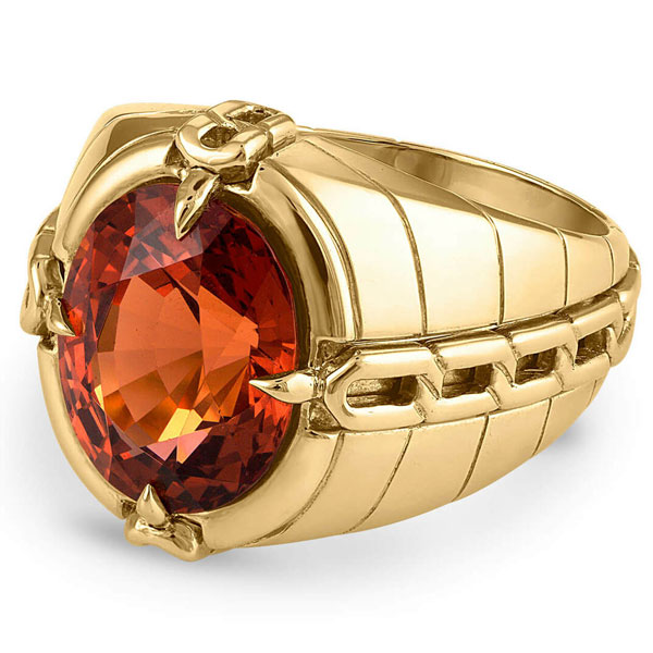 Lindsey Scoggins garnet ring