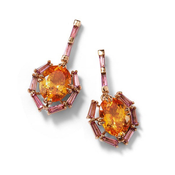 Nak Armstrong spessartite earrings