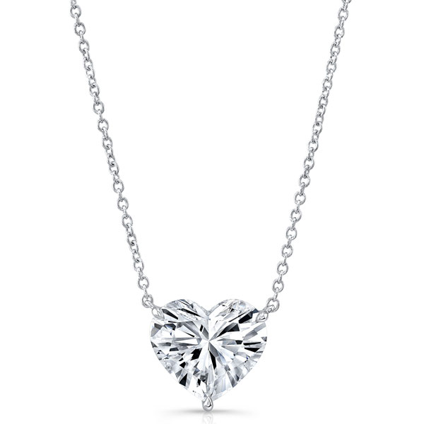 Rahaminov Diamonds Diamond Heart Shaped Necklace