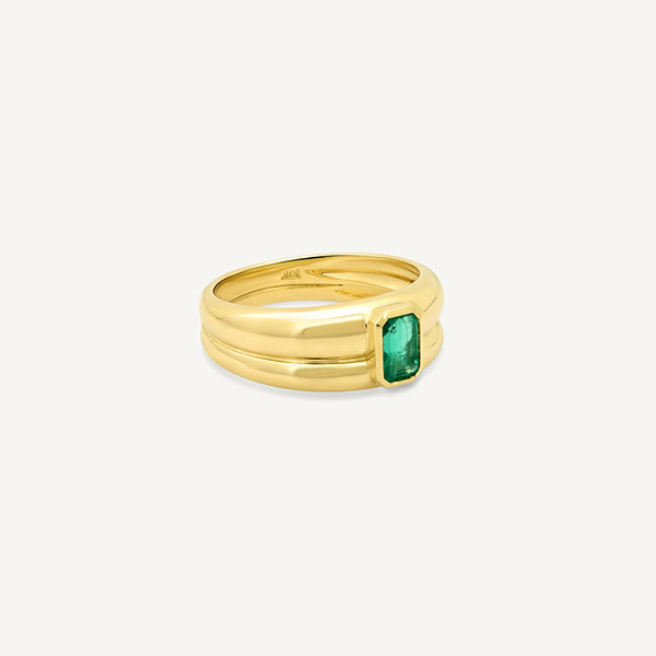 Vow by Kinn emerald ring