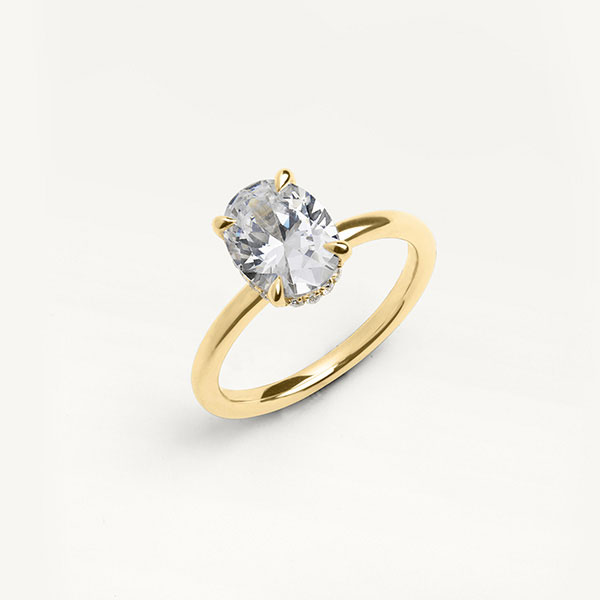 Vow by Kinn oval engagement ring