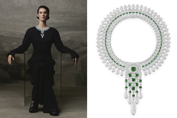 Boucheron emerald necklace