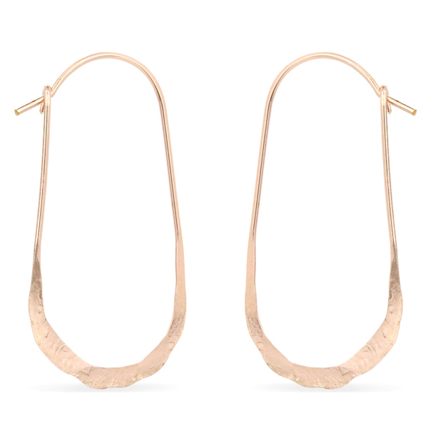 Cindy Liebel rose gold hoops