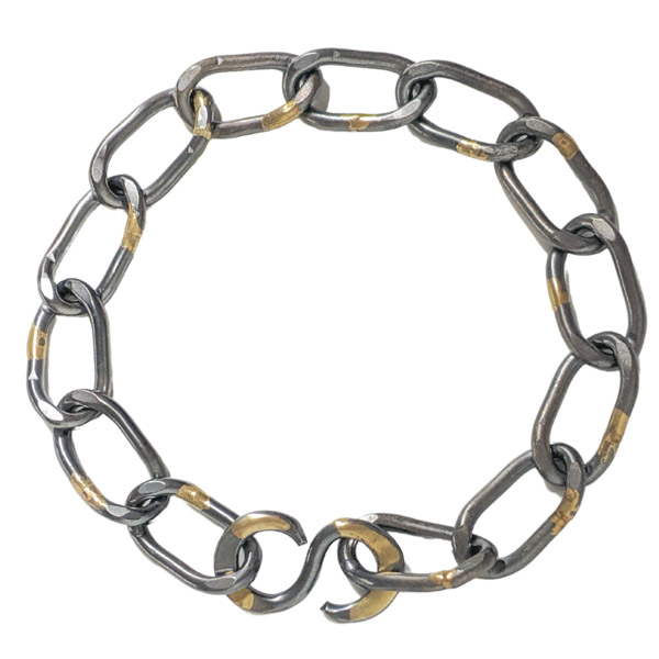 Emily Marquis Leopard curb bracelet