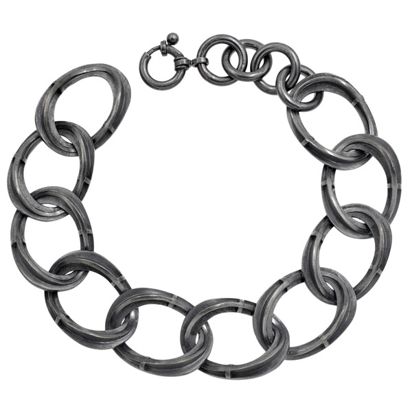 Erica Bello Crossbeam curb bracelet