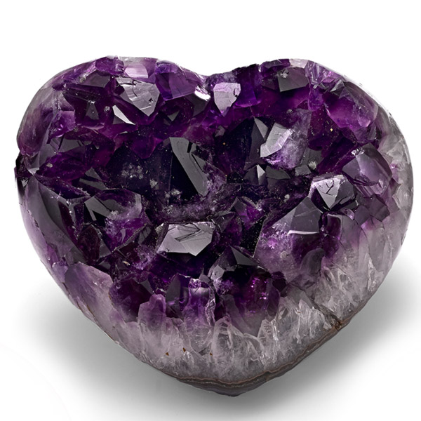 Kimberly Mcdonald large amethyst heart