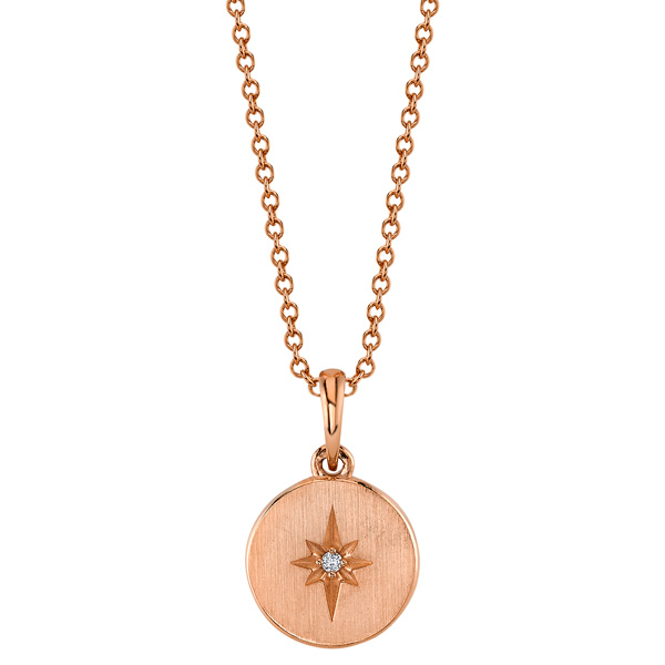 Laura Gallon star diamond necklace