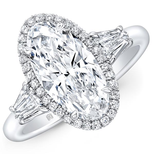 Rahaminov Moval diamond engagement ring