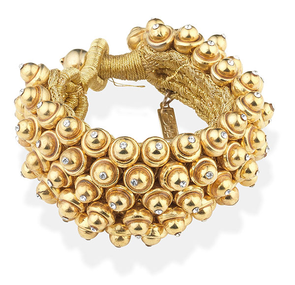 Shakira Caine gem set bead link bracelet Shakira Caine gem set bead link bracelet