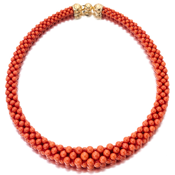 Assael Bayadera coral necklace