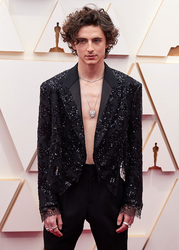 Timothee Chalamet 2022 Oscars