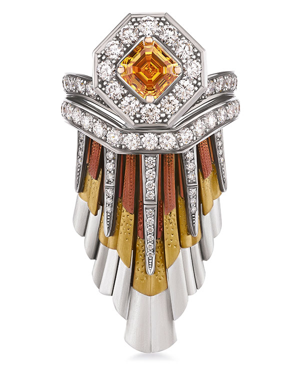 De Beers Alchemist of Light Light Rays Crown Ring