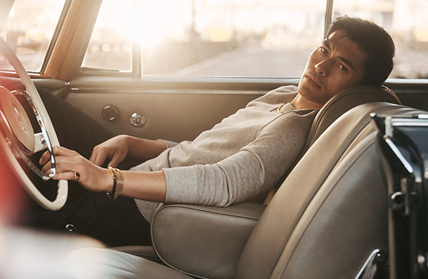 Henry Golding for David Yurman