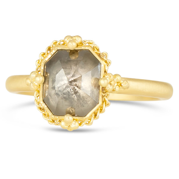 Amali Jewelry rose cut diamond ring