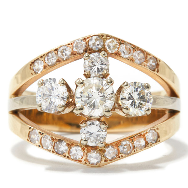 Ashley Zhang vintage diamond ring