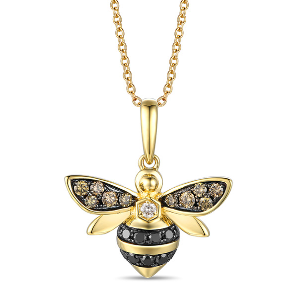 Repurposed LV Ring Bee Necklace – LINA V DESIGNS