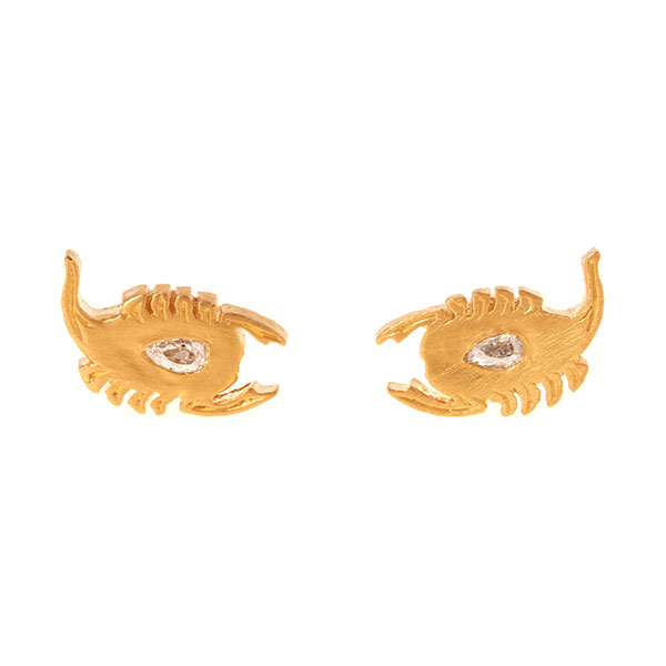 Darius Mini Dendera scorpion studs