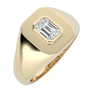 Fenix lab grown diamond signet ring