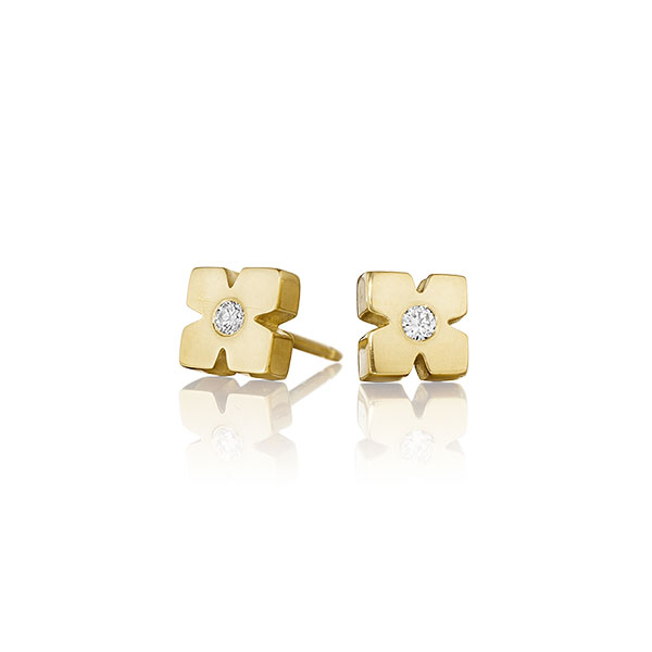 Jane Bartel stud earrings