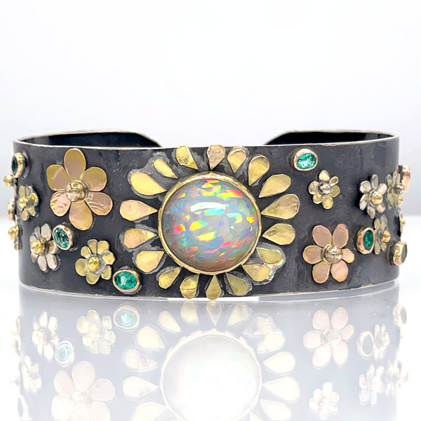 Jen Volkodav flower bracelet