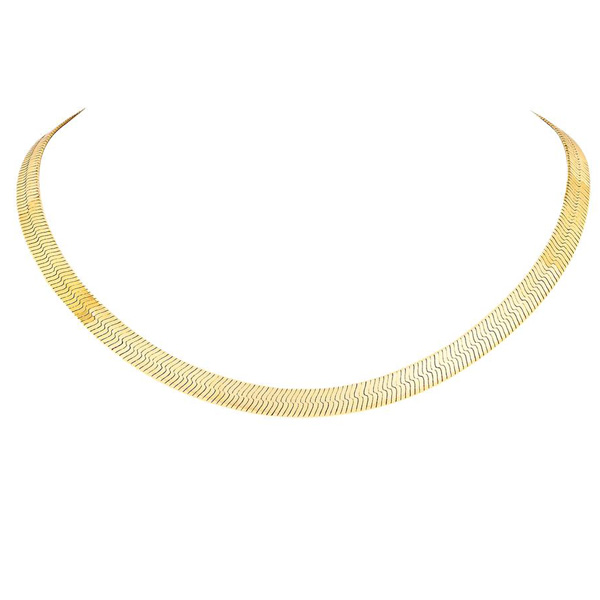 Logan Hallowell herringbone necklace