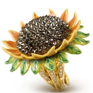 Lydia Courteille sunflower ring