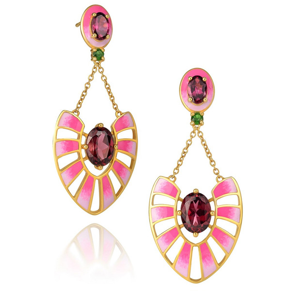 Martha Seely Apus Dusk earrings