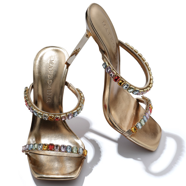 Mateo x INC Diana sapphire sandals