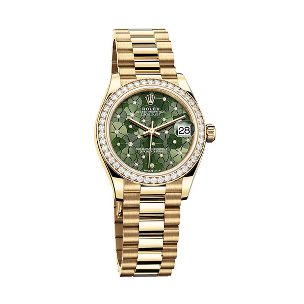 Rolex Datejust 31 green dial