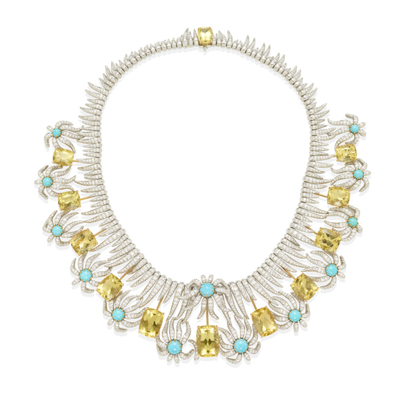 Schlumberger for Tiffany diamond necklace